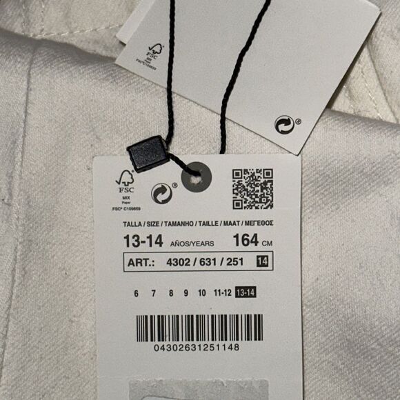 ZARA Kids | White | JOGGING JEANS - Picture 5 of 5